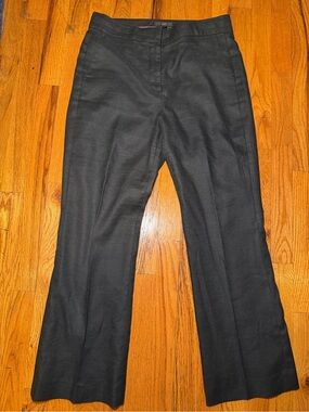 J. Crew Black Linen Pants